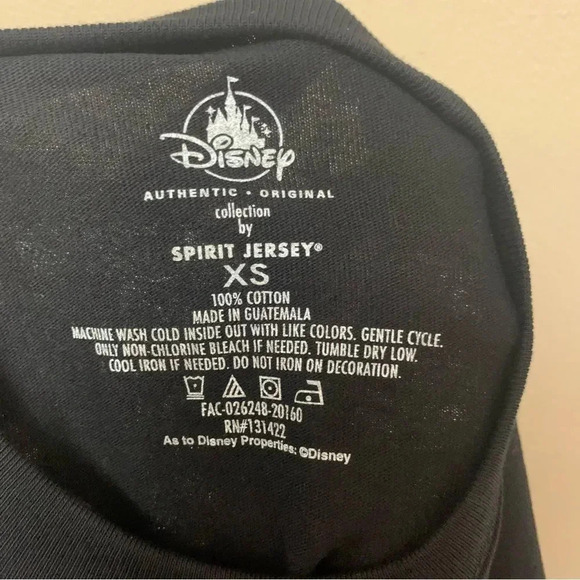 Disney Halloween Spirit Jersey Long Sleeve Top Size XS NWT New - Picture 10 of 10